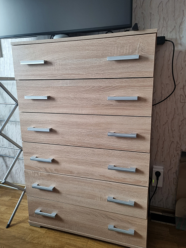 Комод Вента-94 дуб молочный фото покупателя 7